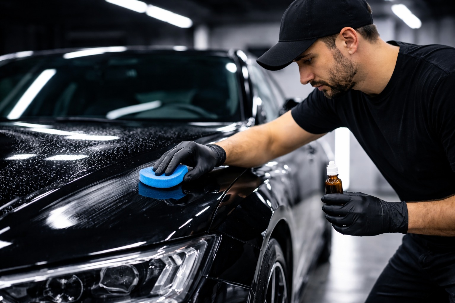 Professional automotive detailing